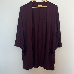Wilfred Free Zlata maroon sweater from Aritzia